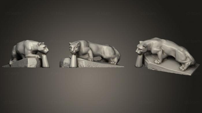3D model Nittany Lion (STL)
